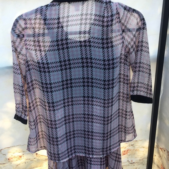 Sally M Girl’s High-Low 2-Piece Dress and Button-Up Shirt Set - Picture 11 of 14